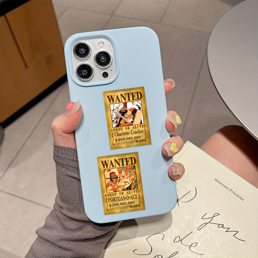 55 PCS One Piece Luffy Stickers – Creative Self-Adhesive PVC Stickers