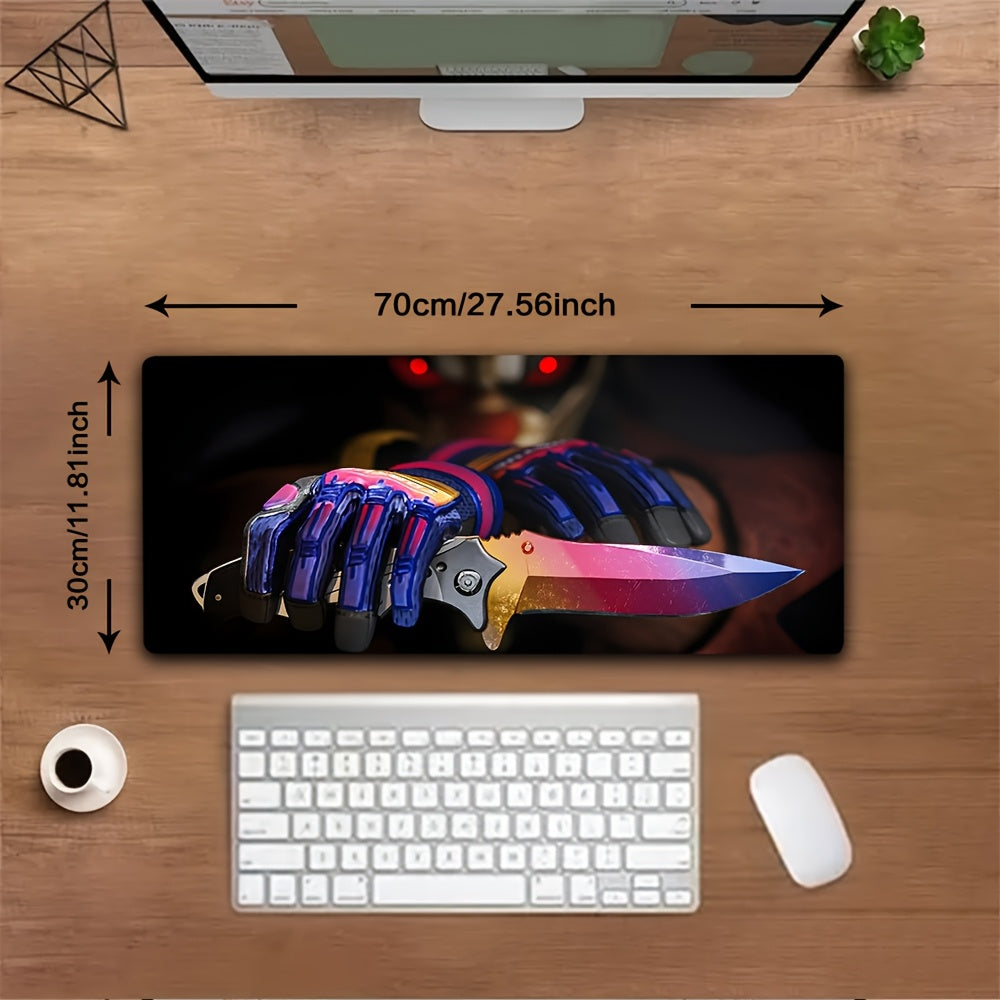 CS:GO Gaming Mouse Pad – Non-Slip Rubber Base & Washable Surface