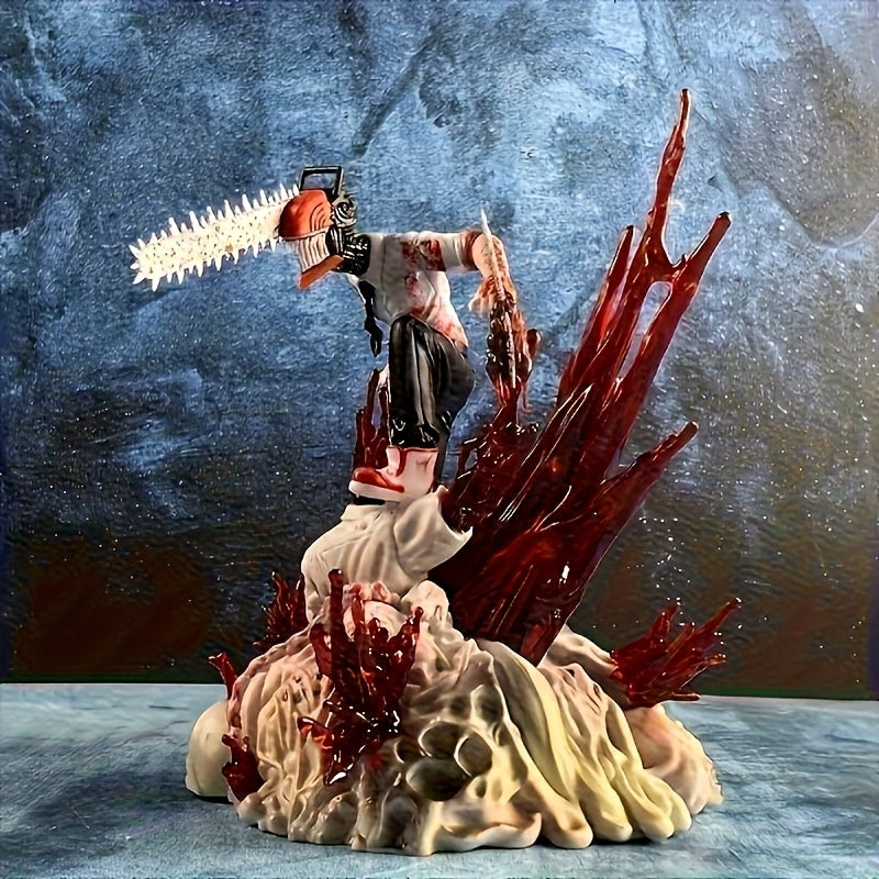 Chainsaw Man Denji Figure – Dynamic Attack Pose
