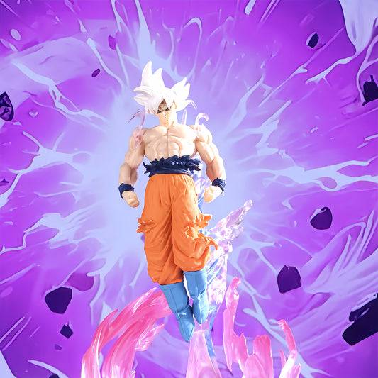 Dragon Ball Super Goku Figure – Ultimate Form with Flame Effects