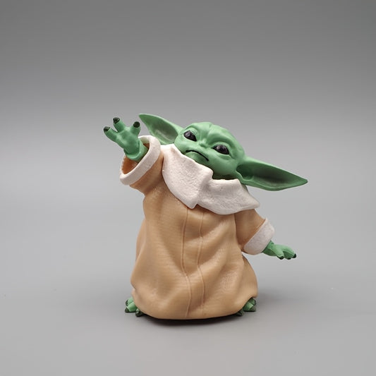 Yoda Waving Mini Action Figure – Collectible PVC Ornament