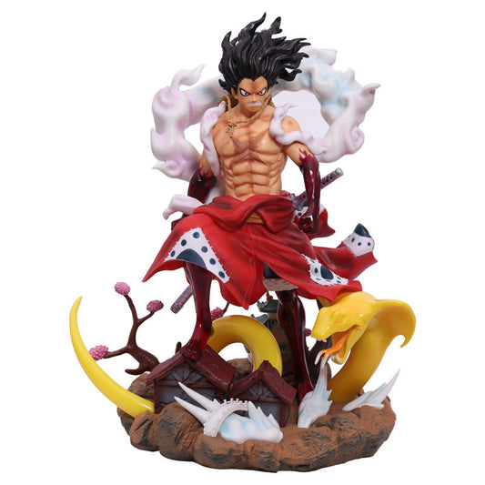 One Piece Wano Luffy Snake Man