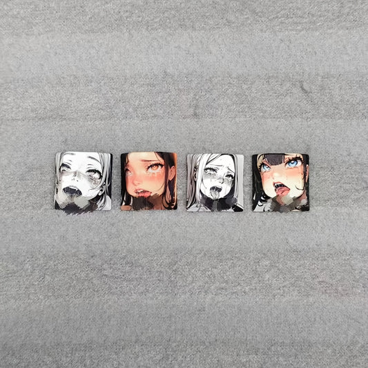 PBT Mechanical Keycaps – Cherry Profile R1 Height, Dye-Sublimation, Arrow & Direction Keys
