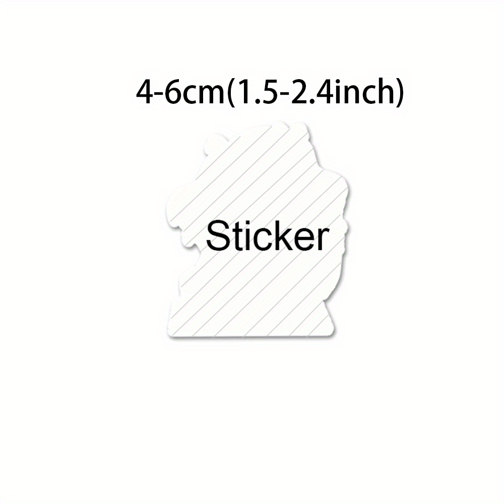 55pcs Anime Waifu Sticker Pack – Colorful PVC Decals