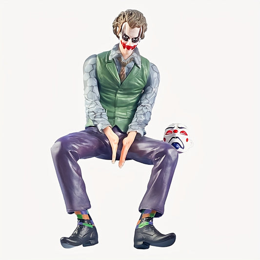 Warner Bros Joker Suicide Squad Figurine – PVC Collectible for Desktop or Car Decoration