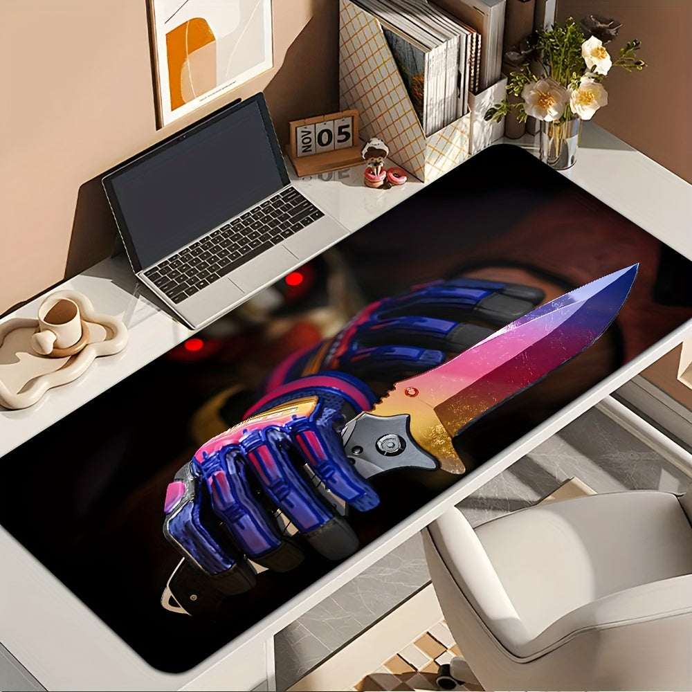 CS:GO Gaming Mouse Pad – Non-Slip Rubber Base & Washable Surface