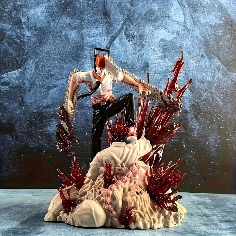 Chainsaw Man Denji Figure – Dynamic Attack Pose