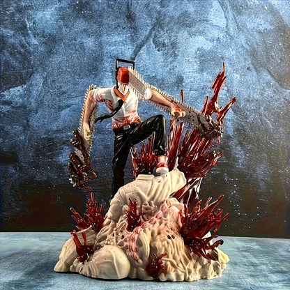 Chainsaw Man Denji Figure – Dynamic Attack Pose