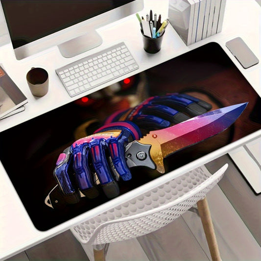 CS:GO Gaming Mouse Pad – Non-Slip Rubber Base & Washable Surface