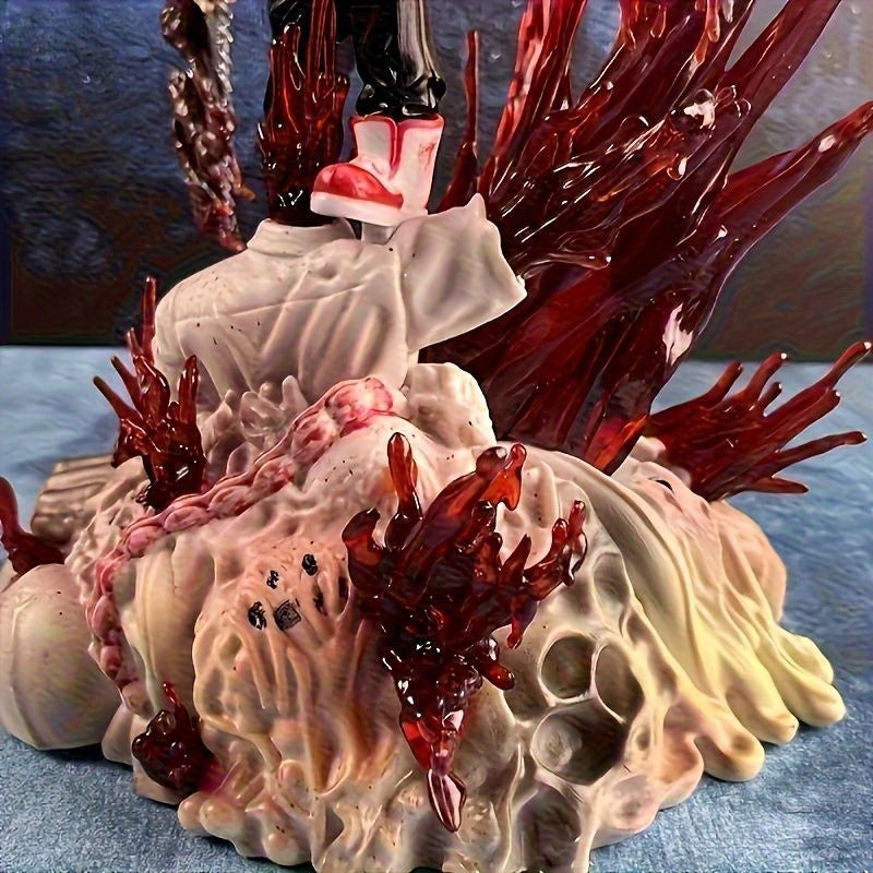 Chainsaw Man Denji Figure – Dynamic Attack Pose