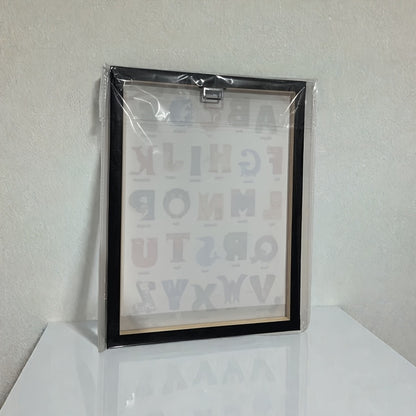 Death Note Eyes Collage Framed Canvas Art – Vibrant L, Light, Ryuk & Misa Wall Decor, Hook or Stand Display