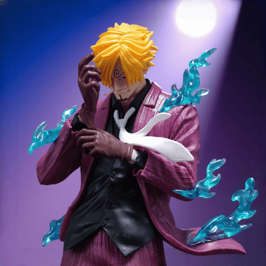 One Piece Sanji Anime Figure – Purple Suit
