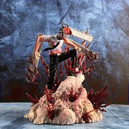 Chainsaw Man Denji Figure – Dynamic Attack Pose