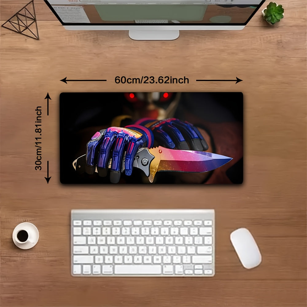 CS:GO Gaming Mouse Pad – Non-Slip Rubber Base & Washable Surface